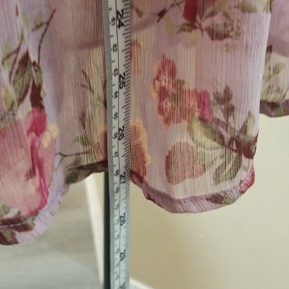 Coco + Jaimeson sheer‎ top size large - Picture 7 of 9